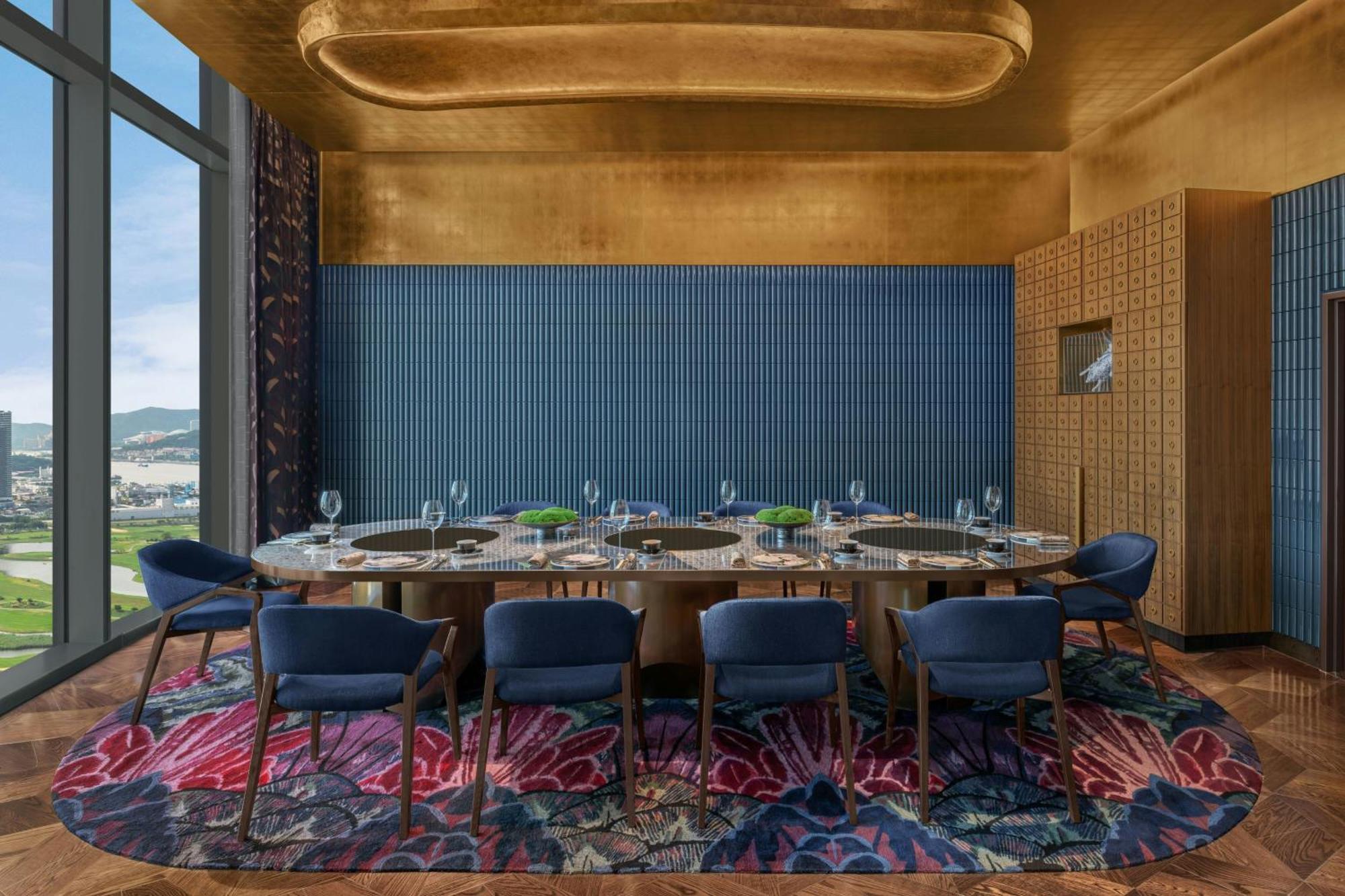 W Macau - Studio City Eksteriør bilde The private dining room at the restaurant
